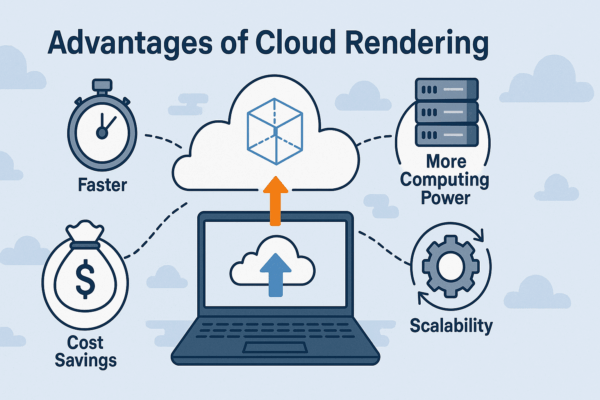 advantages of cloud rendering