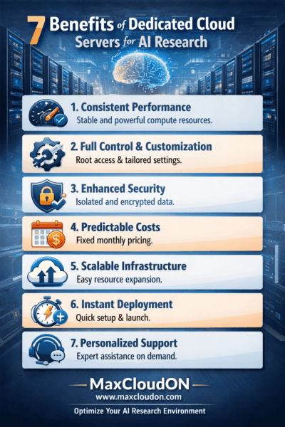 advantages of dedicated cloud servers